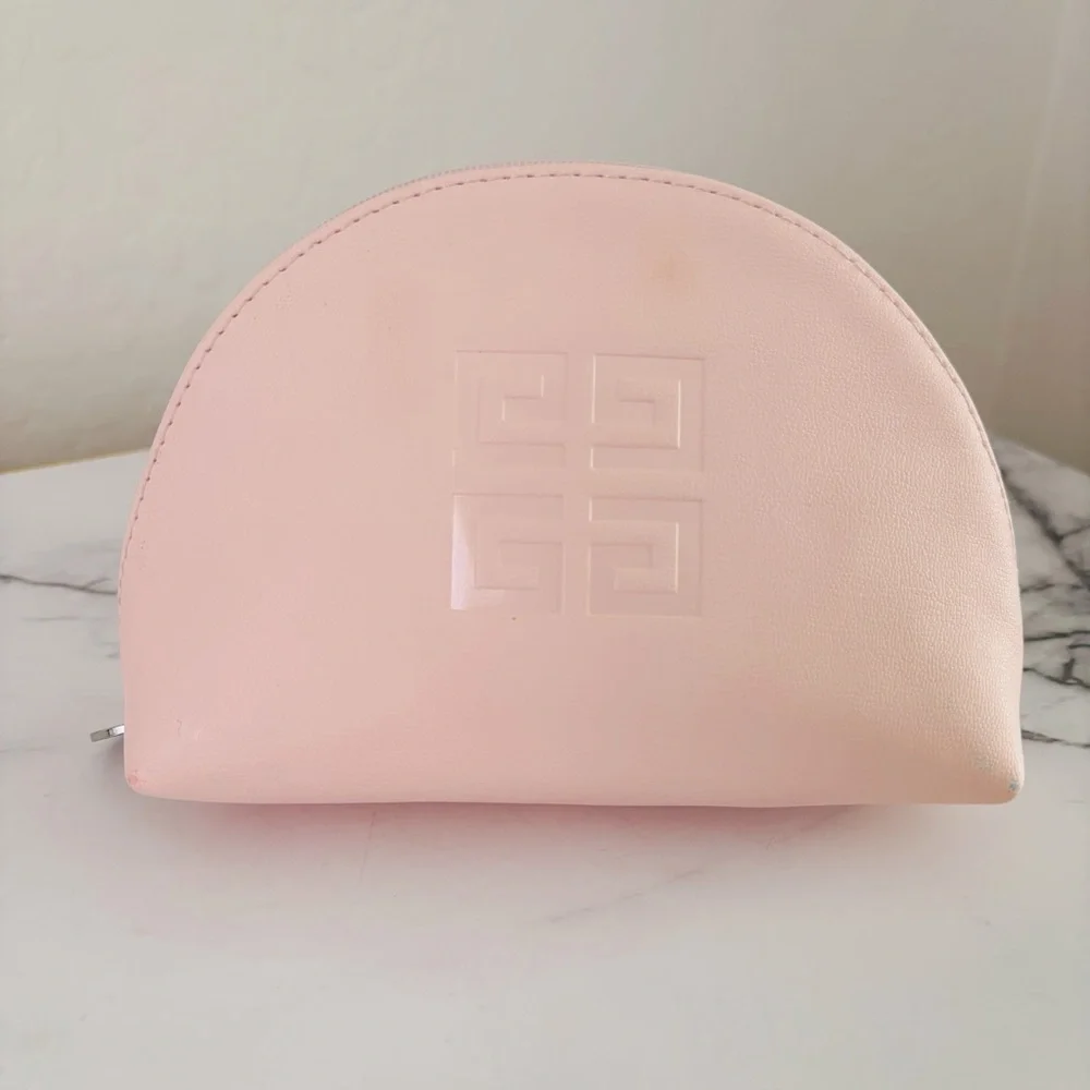 Givenchy Parfum‎ Pink Dome Cosmetic Bag with Embossed Logo